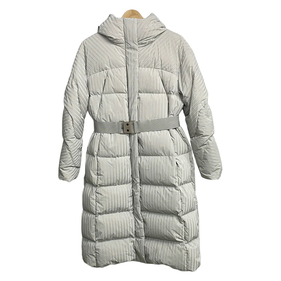 Herno Light Gray Women's Down Coat