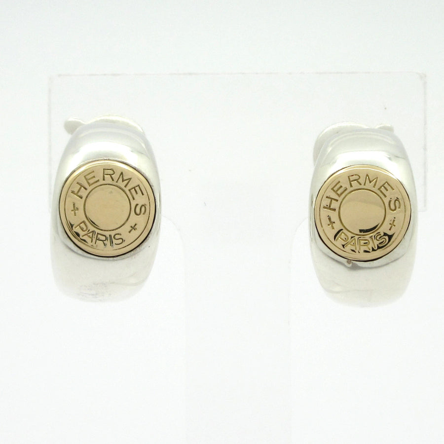 Hermes Selle Silver Gold Hardware Clip