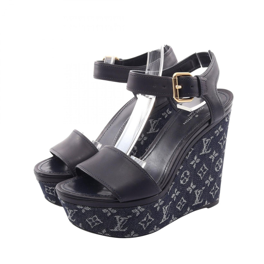 Louis Vuitton Wedge Sole Sandals Heels