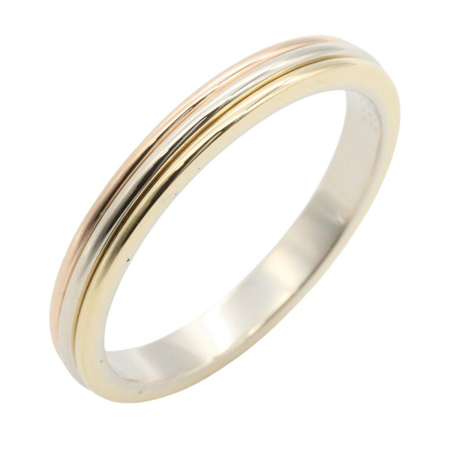 Cartier Vendome Ring 18Kyg 18Kpg 18Kwg