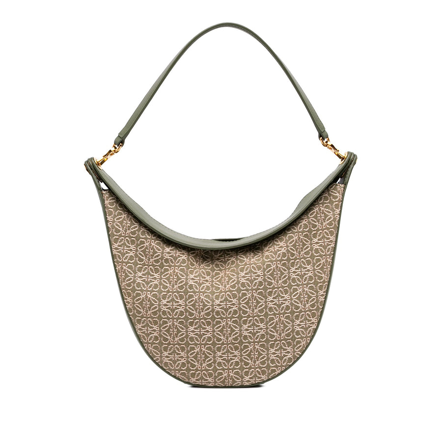 Loewe Anagram Canvas Luna Hobo Pre-Loved