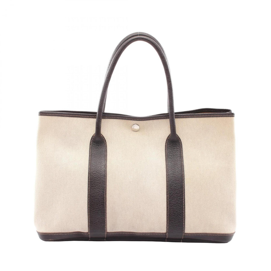Hermes Garden Party Tote Toile And