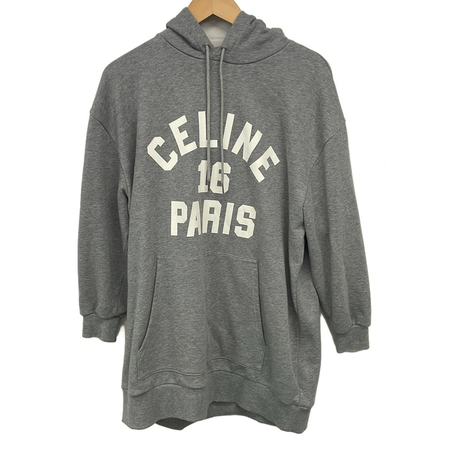 Celine Gray White Men's Hoodie