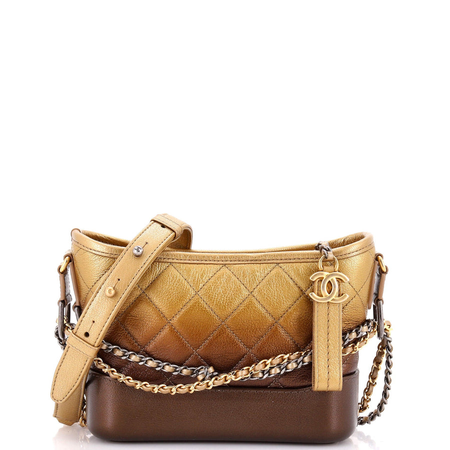 Chanel Gabrielle Hobo Quilted Ombre