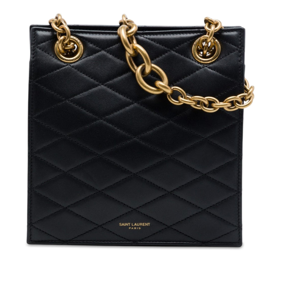 Saint Laurent Quilted Calfskin Le