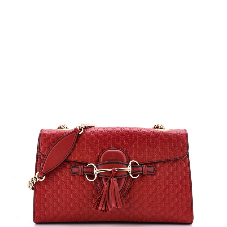 Emily Chain Flap Bag Microguccissima