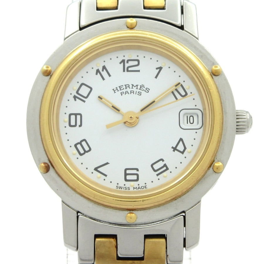 Hermes Clipper 1****** Silver Gold