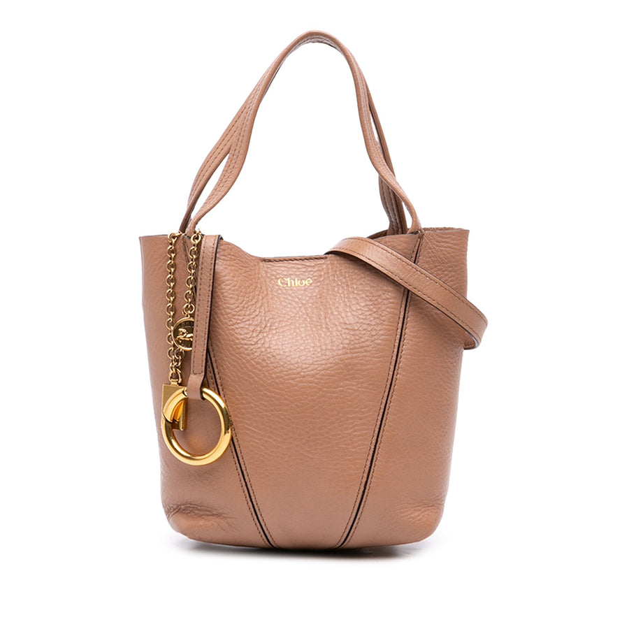 Chloé Small Grained Calfskin Spin