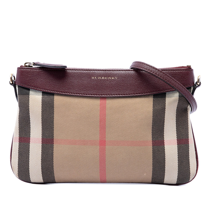 Burberry House Check Canvas Derby Peyton