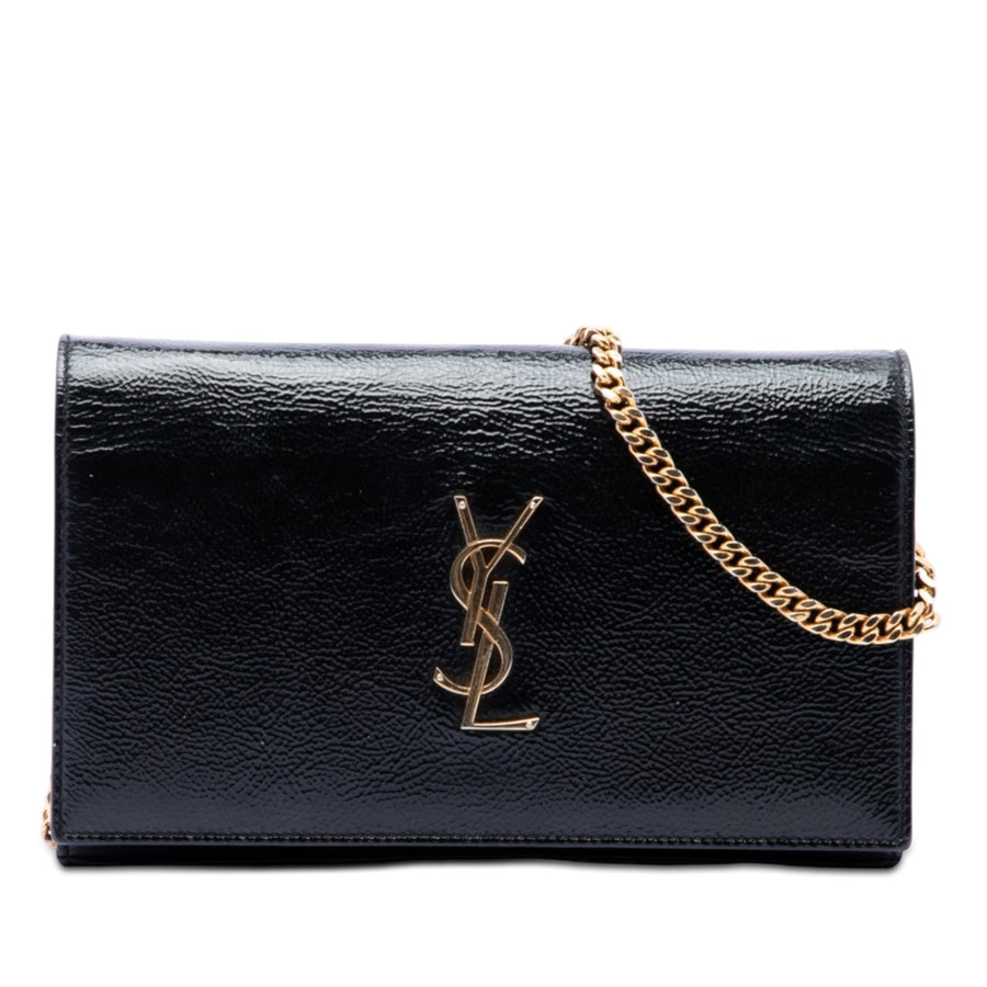 Saint Laurent Textured Patent Kate