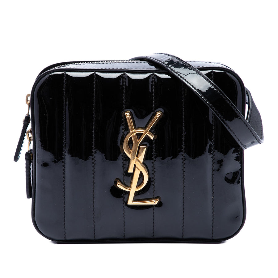 Saint Laurent Matelasse Patent Vicky
