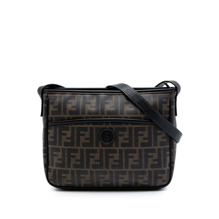 Fendi Zucca Coated Canvas Crossbody Pre-