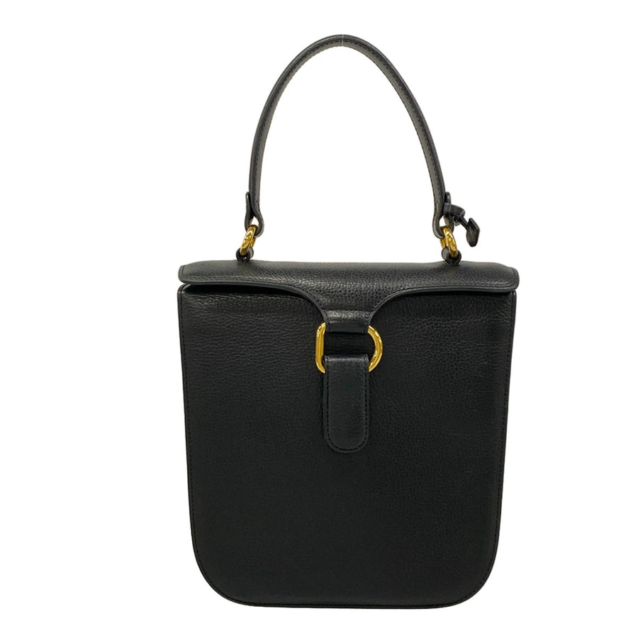 Delvaux Black Leather Handbag