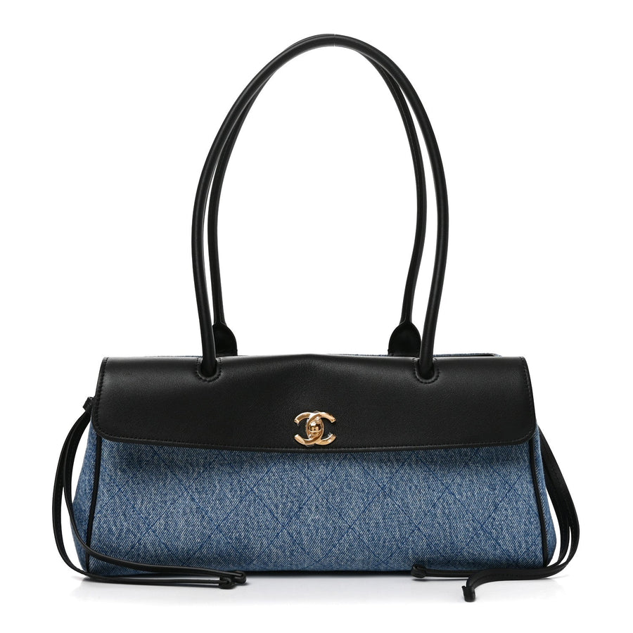Chanel Calfskin Denim Stitched Urban