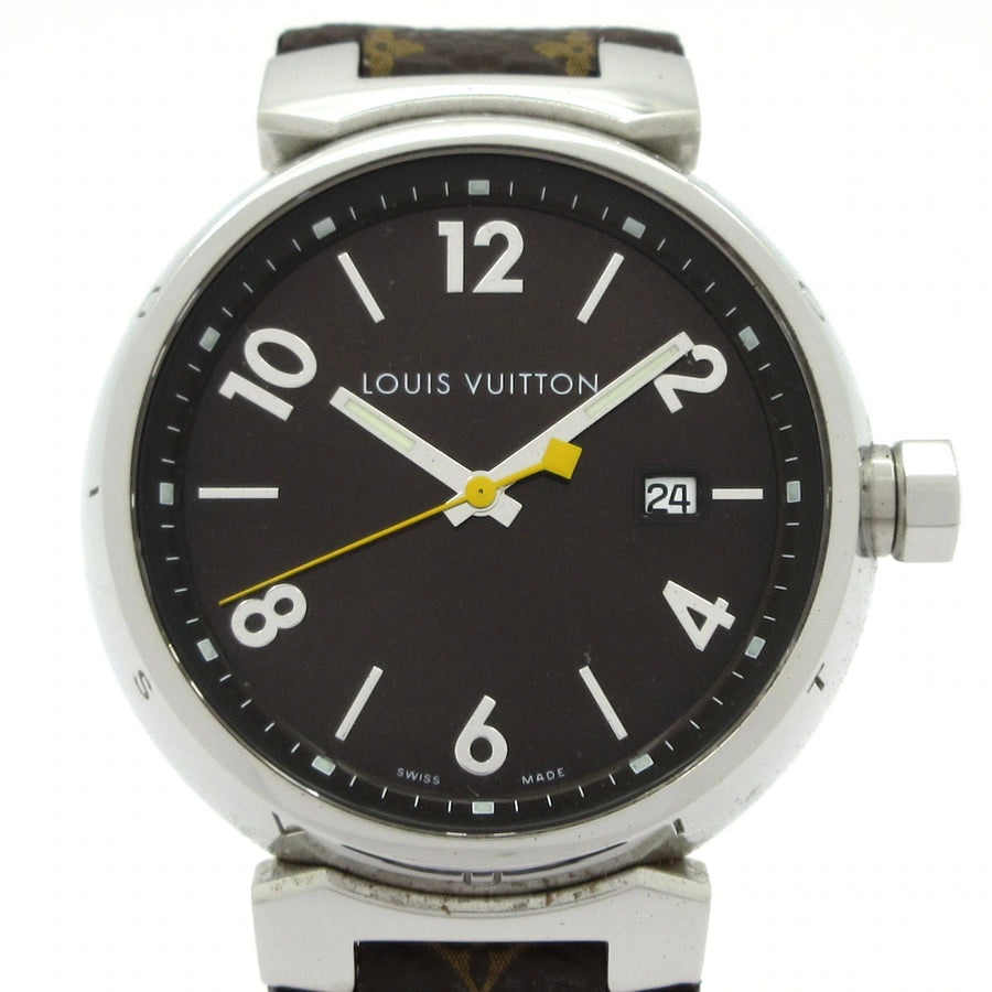 Louis Vuitton Tambour Gm T***** Canvas