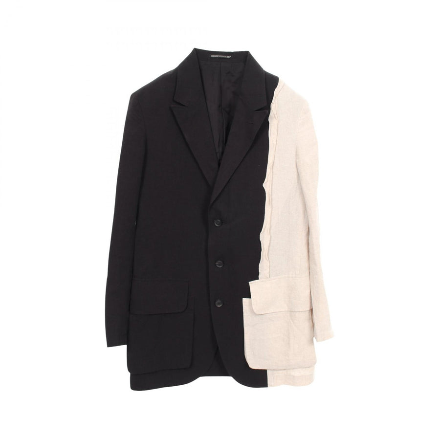Yohji Yamamoto Patchwork Tailored Jacket