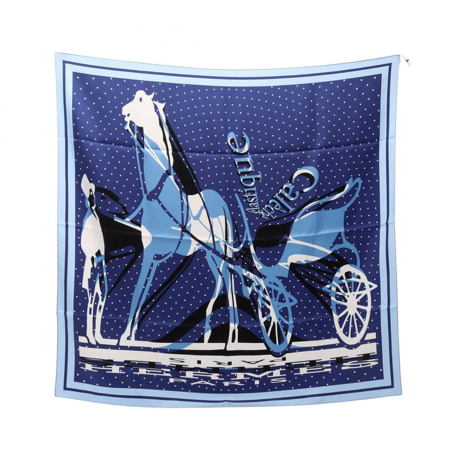 Hermes Carre 90 Caleche Elastique Scarf