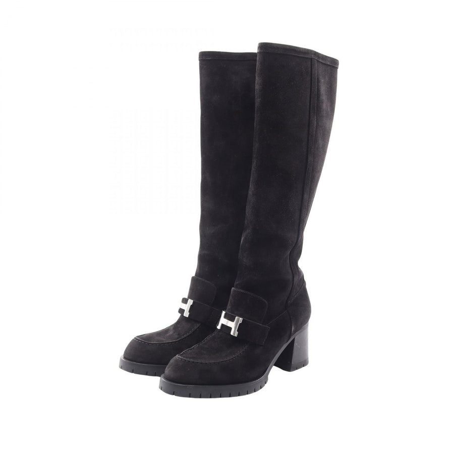 Hermes Folie H Logo Long Heel Boots