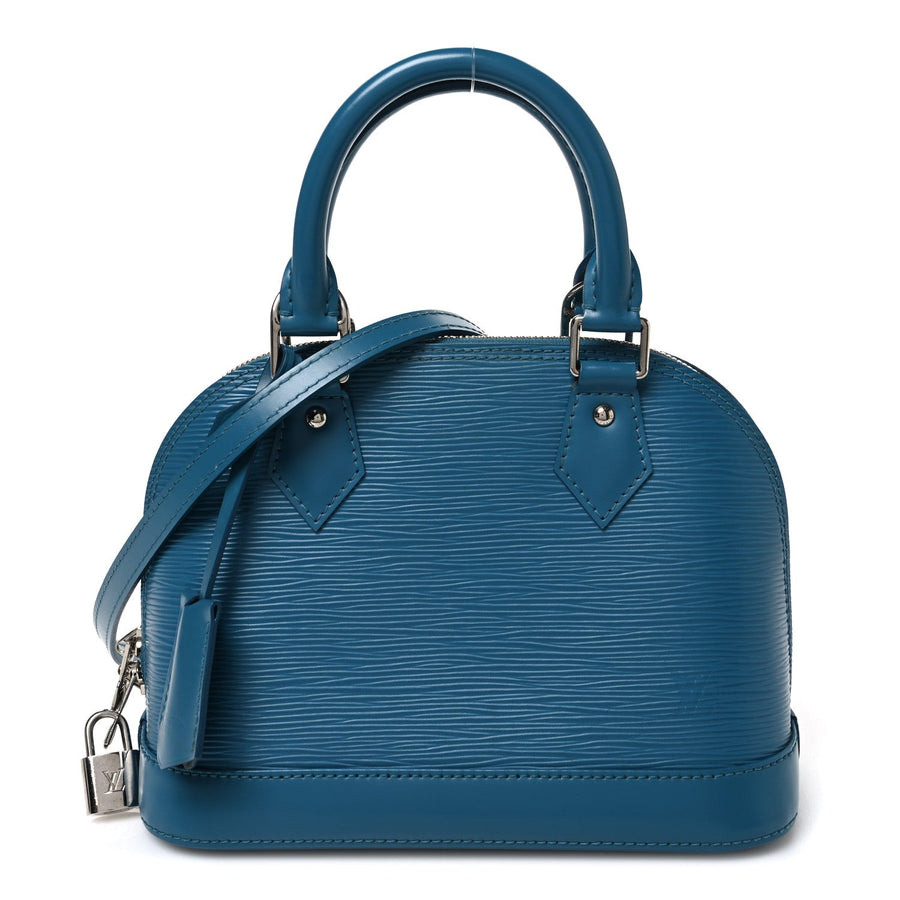 Louis Vuitton Epi Alma Bb Cyan