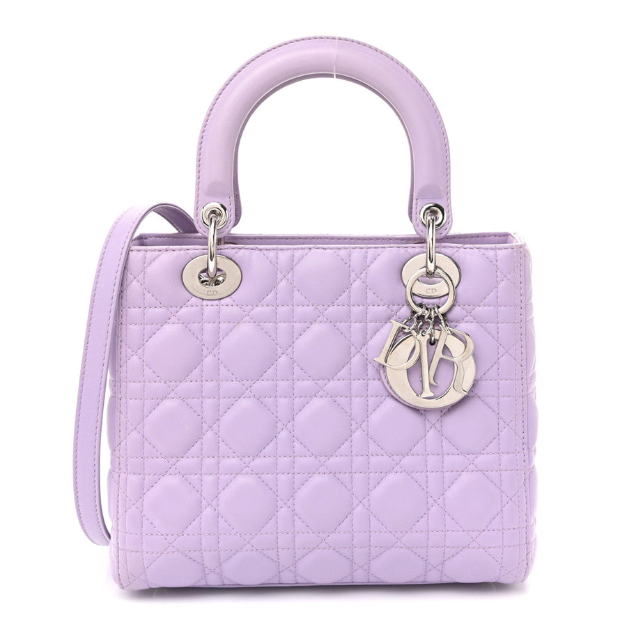 Christian Dior Lambskin Cannage Medium