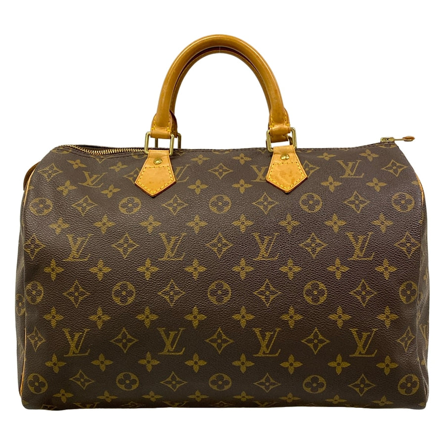 Louis Vuitton Speedy 35 Handbag Canvas