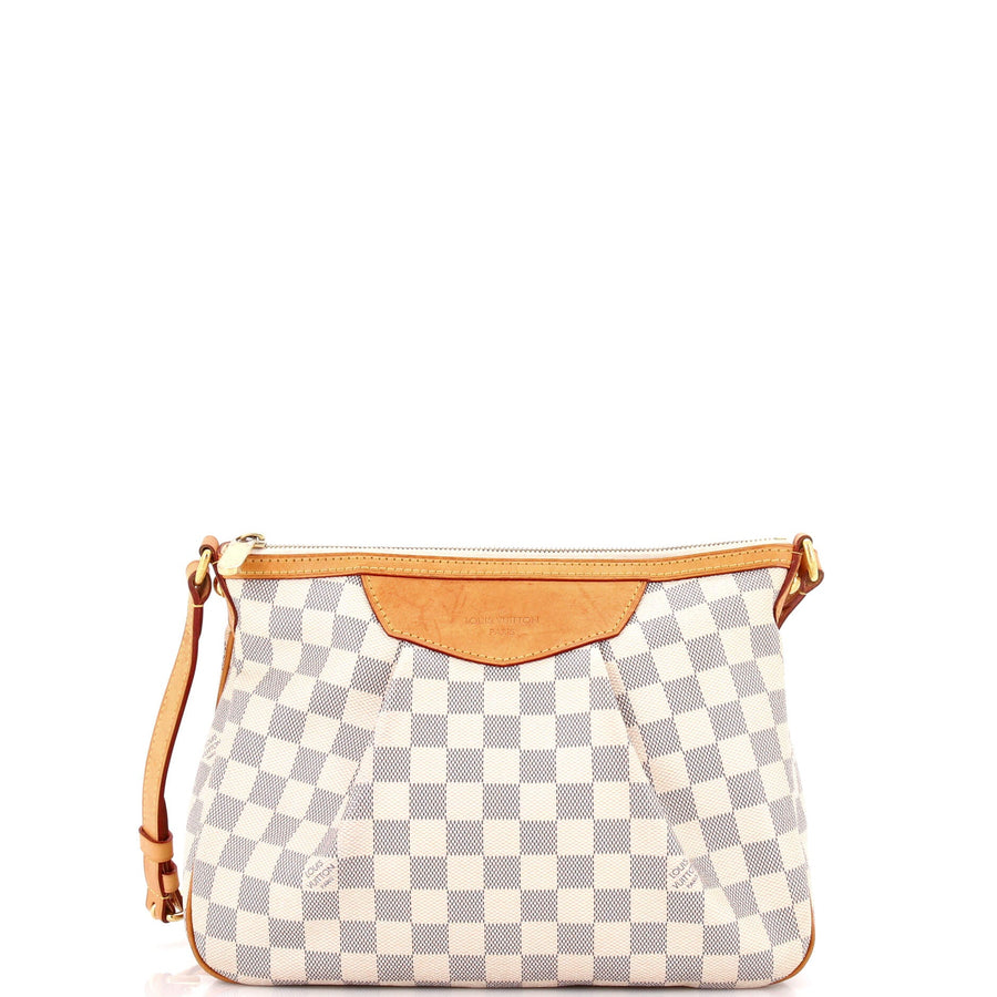 Louis Vuitton Siracusa Handbag Damier Pm