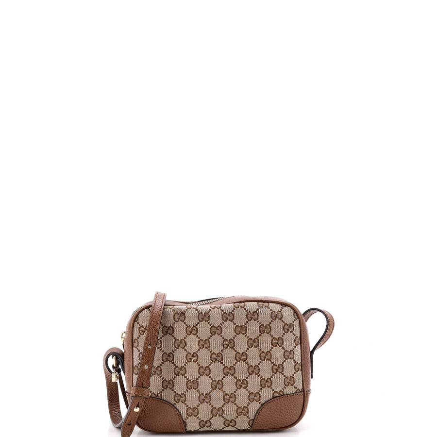 Gucci Bree Disco Crossbody Bag Gg Canvas