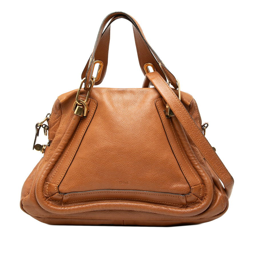 Chloe Paraty Top Handle Bag Leather
