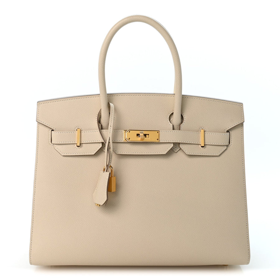 Hermes Epsom Birkin Sellier 30 Craie