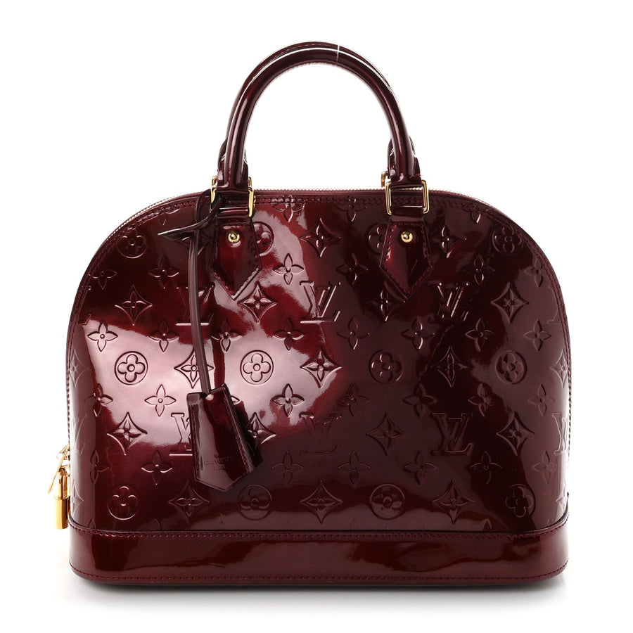 Louis Vuitton Vernis Alma Pm Rouge