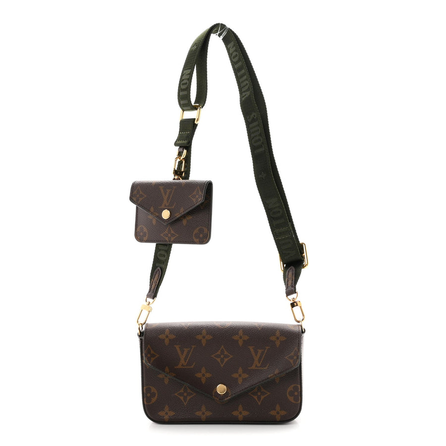Louis Vuitton Felicie Strap & Go Kaki