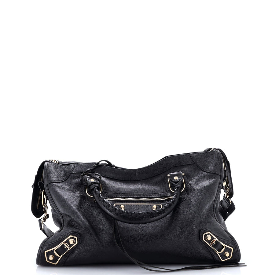 Balenciaga City Classic Metallic Edge