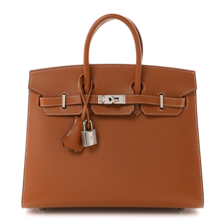 Hermes Madame Calfskin Birkin Sellier 25