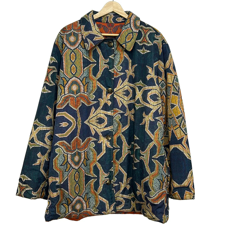 Pierre Louis Mascia Navy Orange Multi