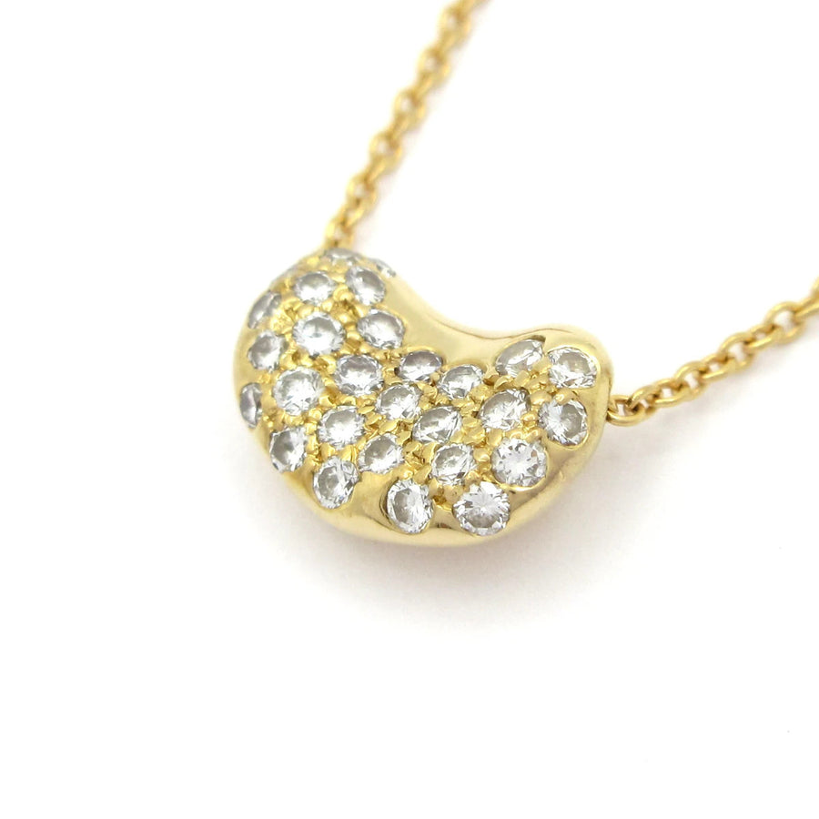 Tiffany&Co. Bean 18K Yellow Gold Diamond