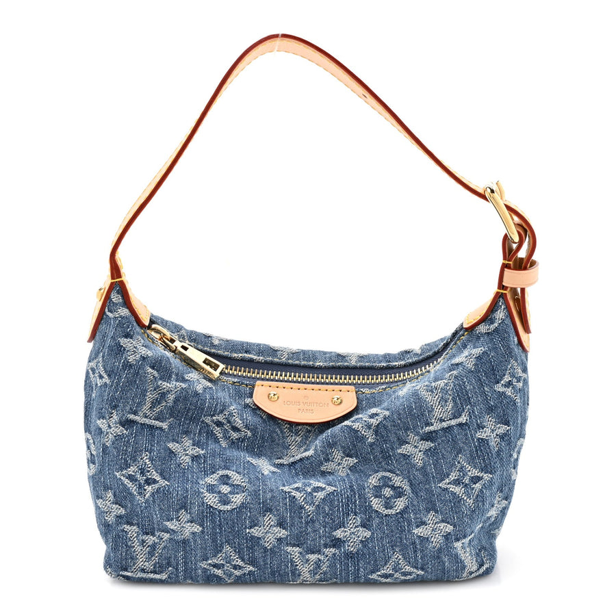 Louis Vuitton Denim Hills Pochette Blue