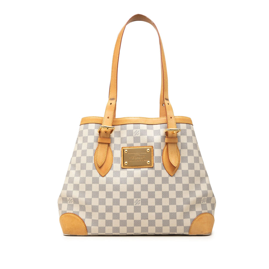 Louis Vuitton Damier Azur Hampstead Mm