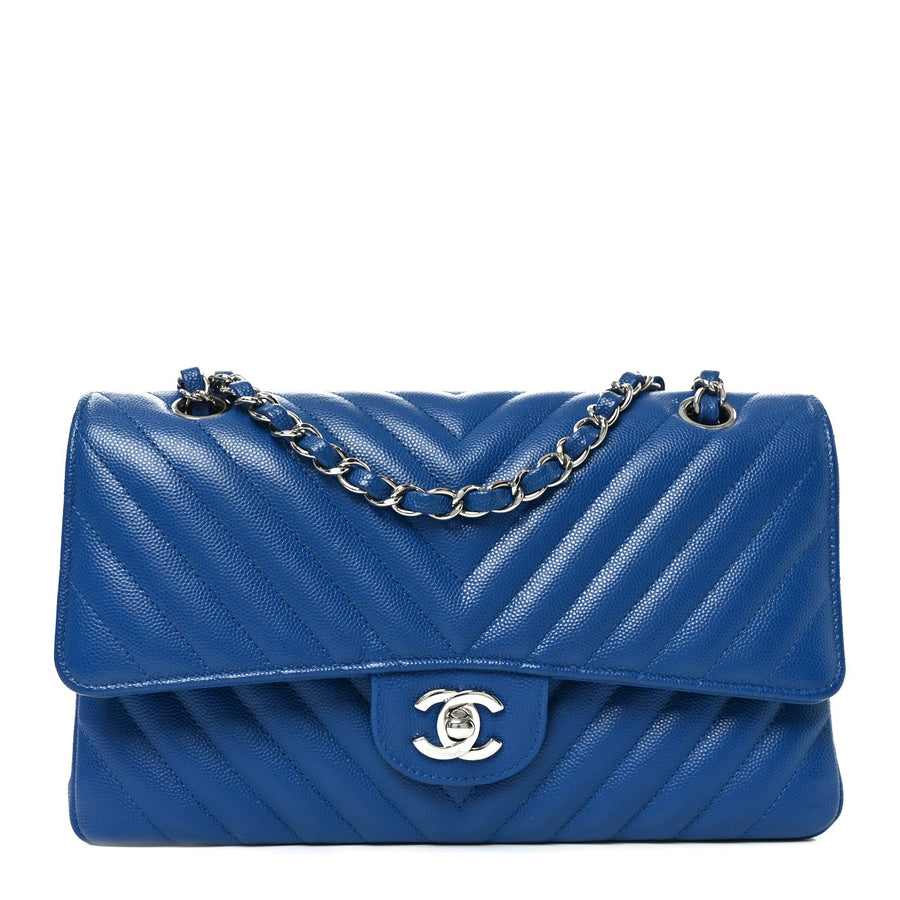 Chanel Caviar Chevron Quilted Medium