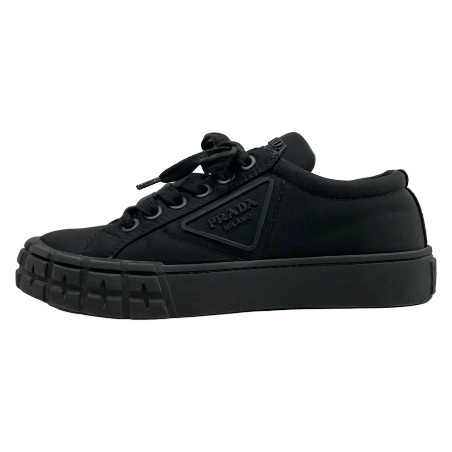 Prada Black Nylon Women's Sneakers