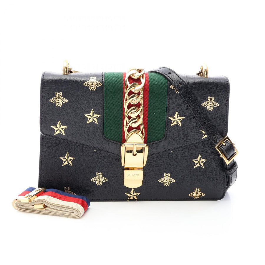Gucci Sylvie Shelly Line B Star Shoulder