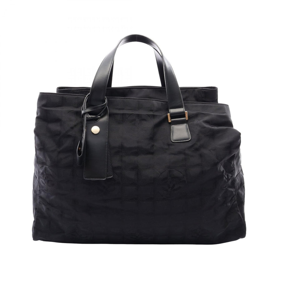 Chanel New Travel Line Hand Bag Leather