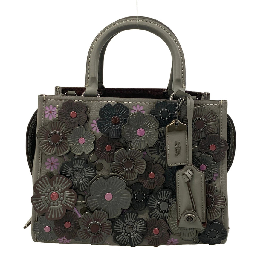 Coach Rogue 25 With Tea Rose Appliqué