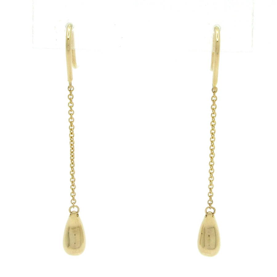 Tiffany&Co. Tear Drop 18K Yellow Gold