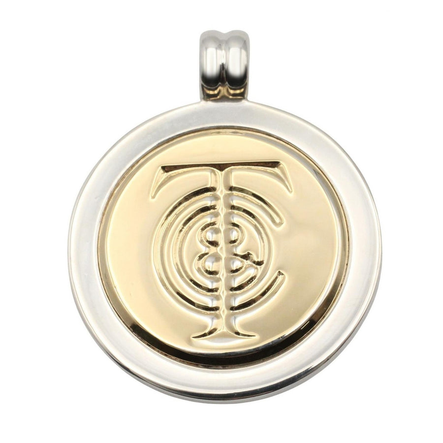 Tiffany&Co T&C Pendant Top Silver 18Kyg