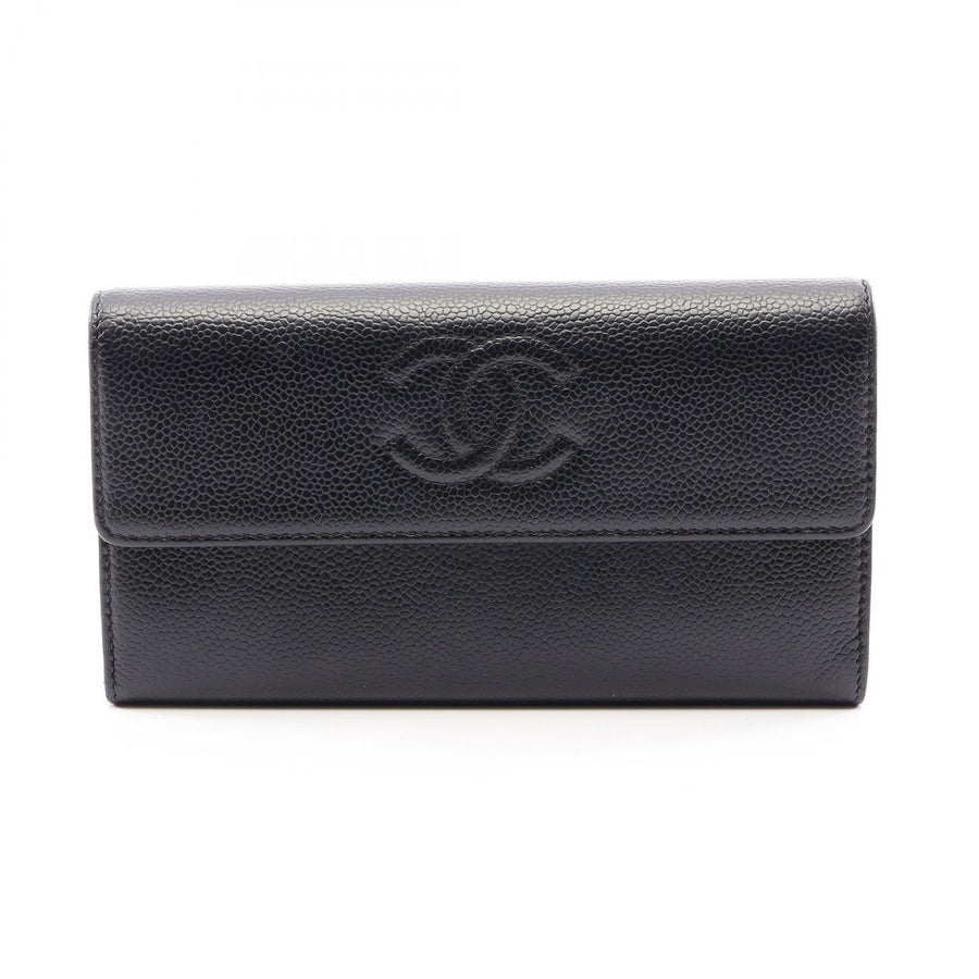 Chanel Coco Mark Bifold Long Wallet