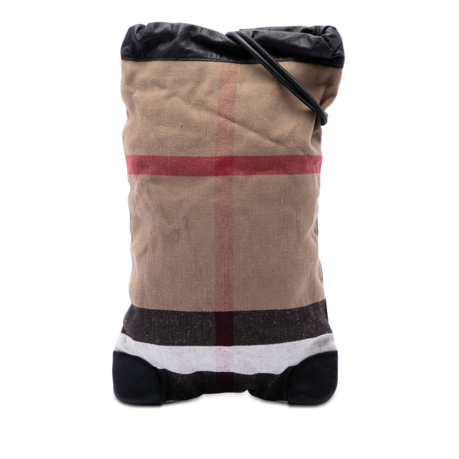 Burberry Mega Check Canvas Drawstring