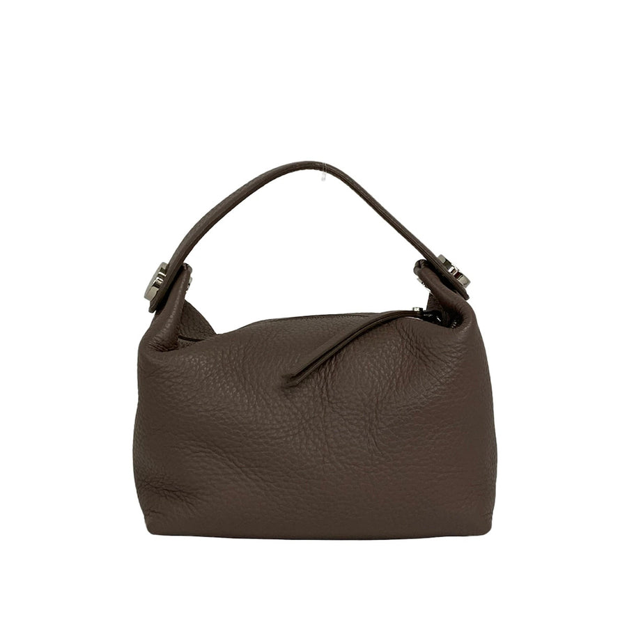 Iacucci Purple Leather Handbag