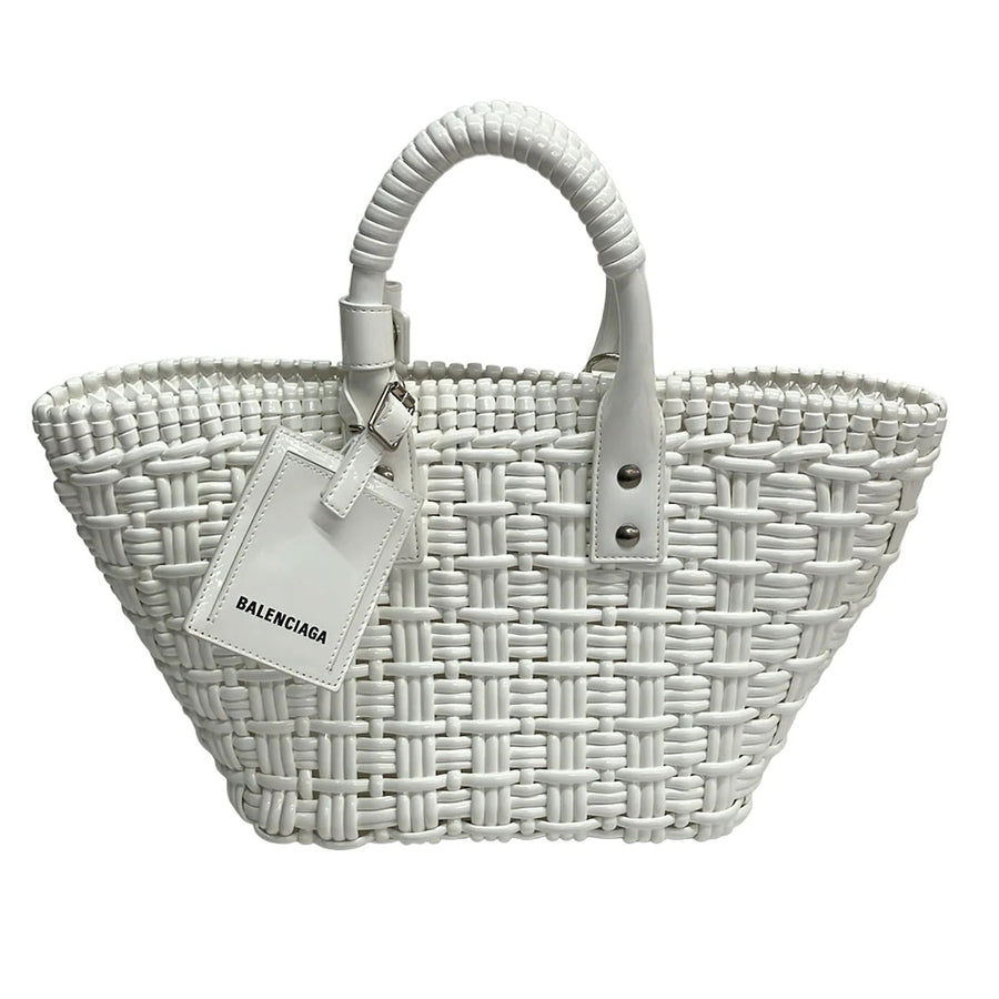 Balenciaga Bistro Xs Basket White