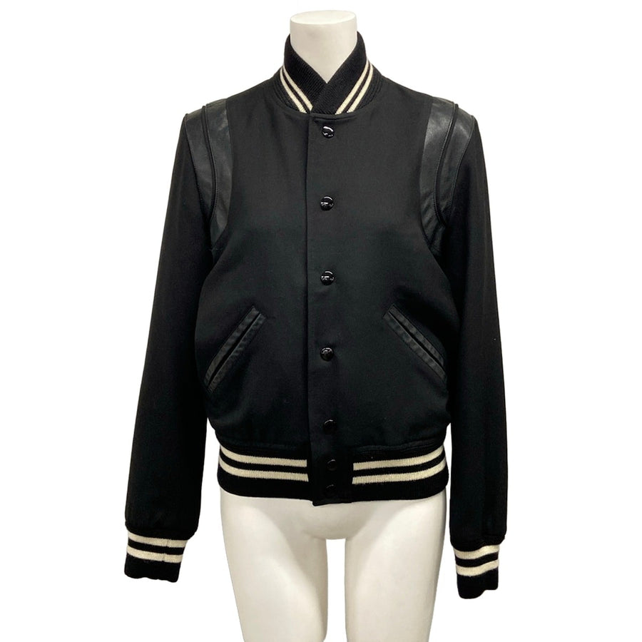 Saint Laurent Paris Black Cream Outer