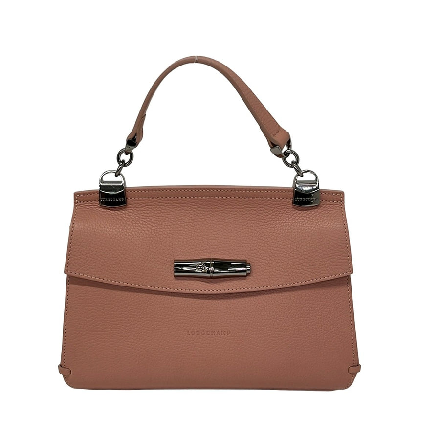 Longchamp Madeleine Pink Leather Handbag